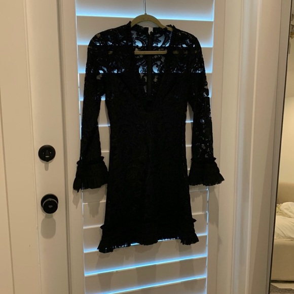 NWT - Alexis Nuray - Black Lace Dress - Picture 7 of 9